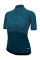 SANTINI Cyklistický dres s krátkým rukávem - COLORE RIGA - modrá