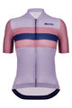 SANTINI Cyklistický dres s krátkým rukávem - ECO SLEEK NEW BENGAL - fialová