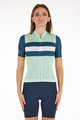 SANTINI Cyklistický dres s krátkým rukávem - ECO SLEEK NEW BENGAL - světle zelená/zelená