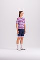 SANTINI Cyklistický dres s krátkým rukávem - FURIA SMART - růžová/fialová