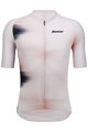 SANTINI Cyklistický dres s krátkým rukávem - OMBRA - bílá