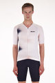 SANTINI Cyklistický dres s krátkým rukávem - OMBRA - bílá