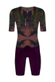 SANTINI Cyklistická kombinéza - MADSS - bordó
