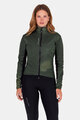 SANTINI Cyklistická větruodolná bunda - ALPHA INSULATED - zelená