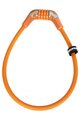 KRYPTONITE zámek na kolo - KRYPTOFLEX 1265 - oranžová