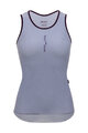 SANTINI Cyklistické triko bez rukávů - DELTA - světle modrá