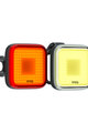 KNOG set světel - BLINDER TWINPACK - žlutá/červená