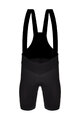 SANTINI Cyklistické kalhoty krátké s laclem - KICK OFF - černá