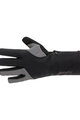 SANTINI Cyklistické rukavice dlouhoprsté - FJORD - černá