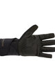 SANTINI Cyklistické rukavice dlouhoprsté - FJORD - černá