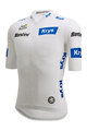 SANTINI Cyklistický dres s krátkým rukávem - TDF BEST YOUNG RIDER - bílá