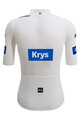 SANTINI Cyklistický dres s krátkým rukávem - TDF BEST YOUNG RIDER - bílá