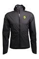 SCOTT voděodolná bunda - RC RUN WP - černá/žlutá