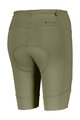 SCOTT Cyklistické kalhoty krátké bez laclu - ENDURANCE 10 +++ W - zelená