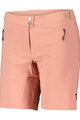 SCOTT Cyklistické kalhoty krátké bez laclu - ENDURANCE LS/FIT W/PAD W - růžová