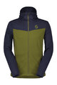 SCOTT mikina - DEFINED MID - modrá/zelená