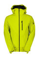 SCOTT Cyklistická větruodolná bunda - COMMUTER 25L - žlutá