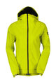 SCOTT Cyklistická větruodolná bunda - COMMUTER 25L W - žlutá