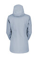 SCOTT voděodolná bunda - TECH COAT 3L W - světle modrá