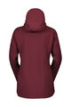 SCOTT voděodolná bunda - TECH COAT 3L W - červená