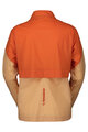 SCOTT Cyklistická větruodolná bunda - ENDURANCE ANORAK WB W - oranžová/béžová