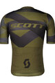 SCOTT Cyklistický dres s krátkým rukávem - PREMIUM CLIMBER - zelená