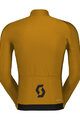 SCOTT Cyklistický dres s dlouhým rukávem zimní - RC PRO WARM - hnědá