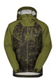 SCOTT voděodolná bunda - TRAIL STORM WP - zelená/černá