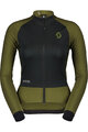 SCOTT Cyklistická větruodolná bunda - RC PRO WARM HYBRID GTX WS W - černá/zelená
