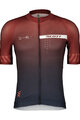 SCOTT Cyklistický dres s krátkým rukávem - PRO - bordó/černá