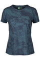 SCOTT Cyklistické triko s krátkým rukávem - DRI TIE DYE W - modrá