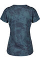 SCOTT Cyklistické triko s krátkým rukávem - DRI TIE DYE W - modrá