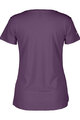 SCOTT Cyklistické triko s krátkým rukávem - DEFINED MERINO GRAPHIC SS W - fialová