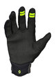 SCOTT Cyklistické rukavice dlouhoprsté - RC SCOTT-SRAM LF - černá/žlutá