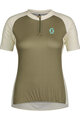 SCOTT Cyklistický dres s krátkým rukávem - ENDURANCE 20 W - zelená/bílá