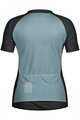SCOTT Cyklistický dres s krátkým rukávem - ENDURANCE 20 W - modrá/černá