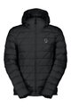 SCOTT Cyklistická zateplená bunda - INSULOFT LIGHT DOWN - černá