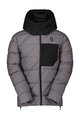 SCOTT Cyklistická zateplená bunda - INSULOFT WARM - šedá/černá