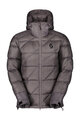 SCOTT Cyklistická zateplená bunda - INSULOFT WARM DOWN W - šedá
