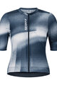 SCOTT Cyklistický dres s krátkým rukávem - PRO SL W - modrá/bílá