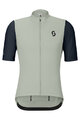 SCOTT Cyklistický dres s krátkým rukávem - ENDURANCE - šedá/modrá