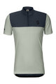 SCOTT Cyklistický dres s krátkým rukávem - ENDURANCE LT - šedá/modrá