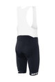 SCOTT Cyklistické kalhoty krátké s laclem - BIB ENDURANCE ++ - černá/bílá