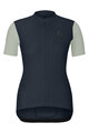 SCOTT Cyklistický dres s krátkým rukávem - ENDURANCE W - modrá/šedá