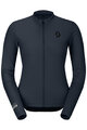 SCOTT Cyklistický dres s dlouhým rukávem letní - ENDURANCE W - modrá