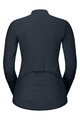 SCOTT Cyklistický dres s dlouhým rukávem letní - ENDURANCE W - modrá