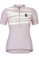 SCOTT Cyklistický dres s krátkým rukávem - ENDURANCE LT W - růžová