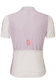 SCOTT Cyklistický dres s krátkým rukávem - JUNIOR - bílá/růžová