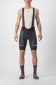 CASTELLI Cyklistické kalhoty krátké s laclem - #GIRO COMPETIZIONE - černá