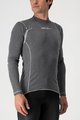 CASTELLI Cyklistické triko s dlouhým rukávem - FLANDERS WARM - šedá